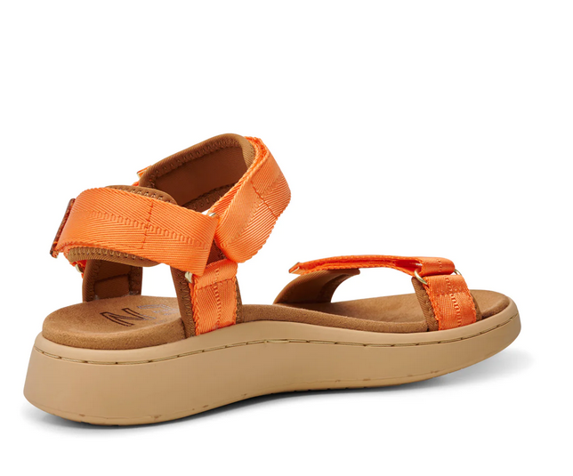 LINE Tiger Orange Sandals Orange Flat Sandals Comfortable