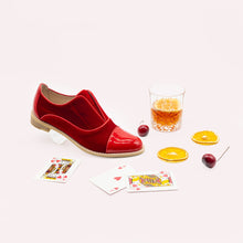 Load image into Gallery viewer, Red Velvet Women&#39;s Oxford