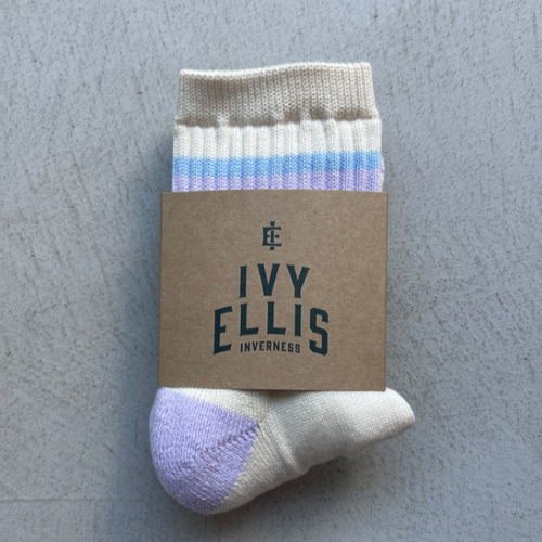 Socks in Ivy Ellis packaging