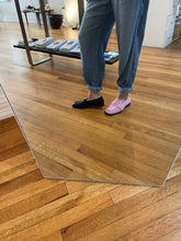 Load image into Gallery viewer, Black Leather or Pink Suede Loafers