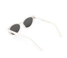 Load image into Gallery viewer, back view of white sunglasses