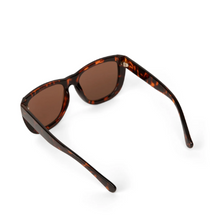 Load image into Gallery viewer, back view of brown tortoise sunglasses