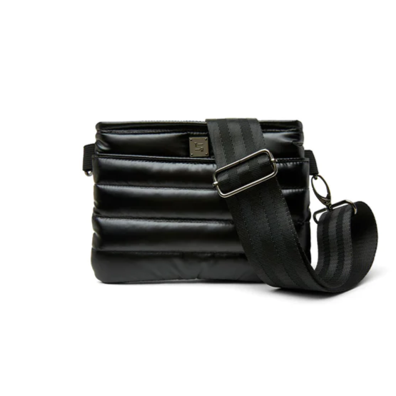 Think Royln Pearl Black with Black Downtown Crossbody