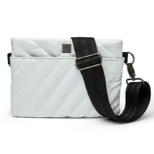 Load image into Gallery viewer, Patent White crossbody bag