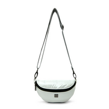 Load image into Gallery viewer, White Patent Crossbody Bag