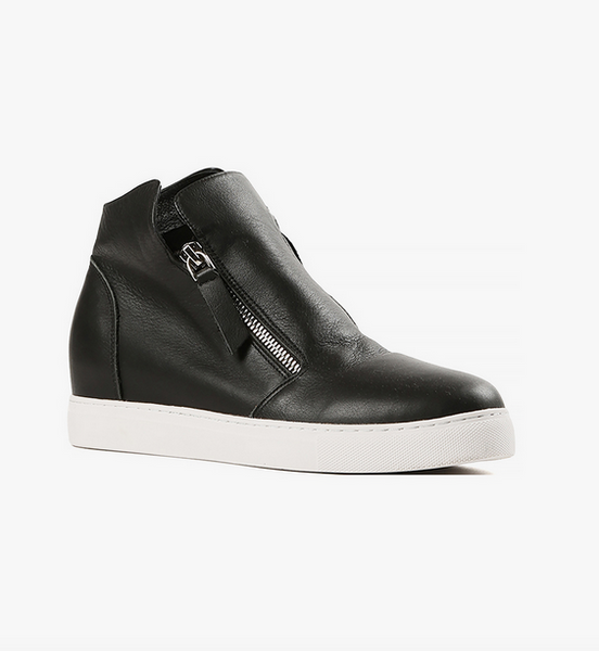 Black high tops with zippers online