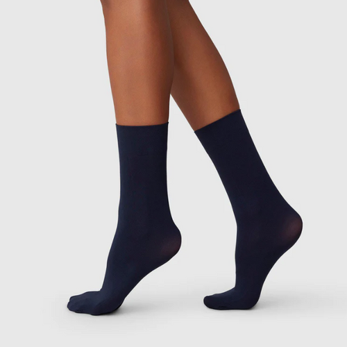 INGRID Navy Socks