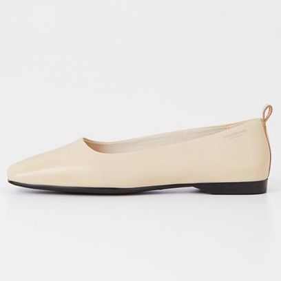 DELIA Off-White Flats | Flat Shoes for Brides | Flat Wedding Shoes ...